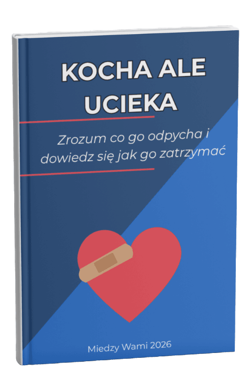 Okładka ebooka Kocha ale ucieka